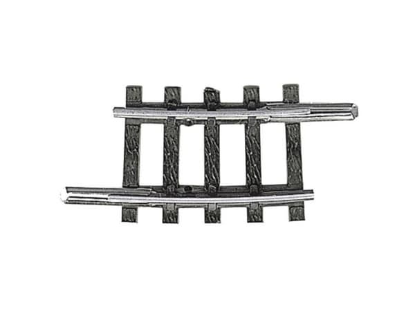 T14926 N Minitrix-skena Böjt spår 6° 228,2 mm 10 st
