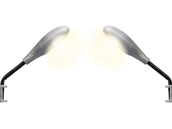 Busch 4153 H0 H0 2 wall lamps LBL