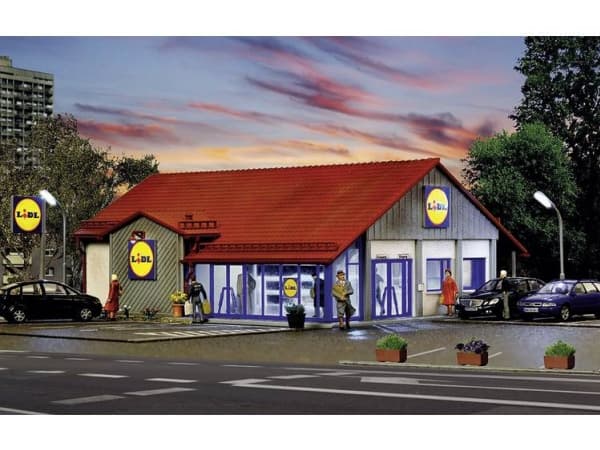 Supermarked Lidl H0 Vollmer 43662