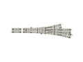 Miniatyrbilde 3 av 3: H0 RocoLine (uden ballast) 42454 Tre-vejs-sporskifte 287.5 mm 1 stk