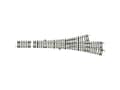 Miniatyrbilde 1 av 3: H0 RocoLine (uden ballast) 42454 Tre-vejs-sporskifte 287.5 mm 1 stk