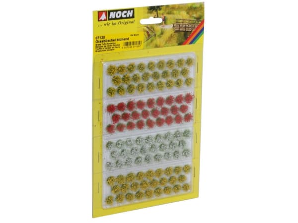 NOCH 07135, H0 (1:87)/TT (1:120), Grön, Röd, Vit, Gul, 104 styck Grön, Röd, Vit, Gul