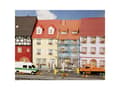 Miniatyrbild 3 av 3: 2 småbyhuse med malerstillads H0 Faller 130494
