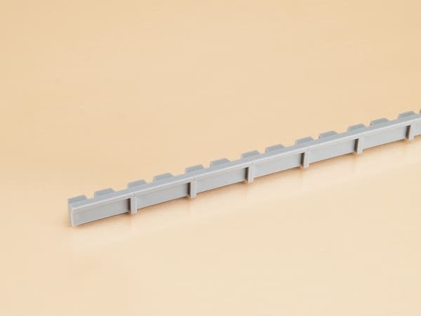 Auhagen 44631, N (1:160), Grå, 8 styck