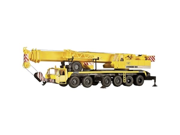 Kibri 13012 H0 Byggekøretøj model Liebherr Teleskopkran 1120 med gitterspids