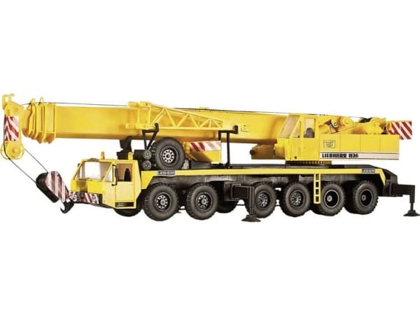 Kibri 13012 H0 Byggekøretøj model Liebherr Teleskopkran 1120 med gitterspids