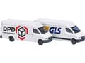 Miniatyrbilde 2 av 3: Busch 8308 N Lastbiler model Mercedes Benz Sprinter pakketjeneste