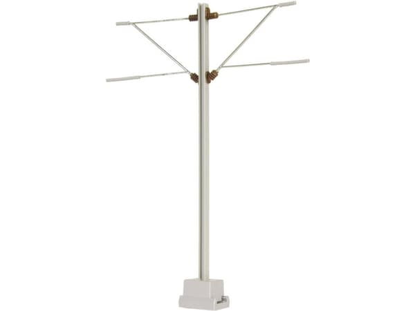 H0 Viessmann Modelltechnik 4124 Mellemmast Universel 1 kpl H0 Viessmann Modelltechnik 4124 Mellemmast Universel 1 kpl