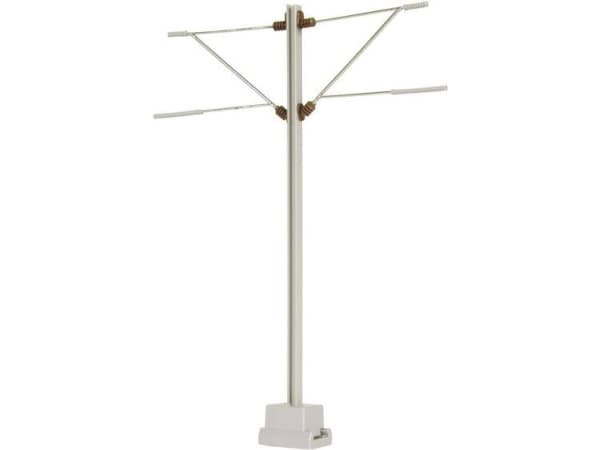 H0 Viessmann Modelltechnik 4124 Mellemmast Universel 1 kpl H0 Viessmann Modelltechnik 4124 Mellemmast Universel 1 kpl