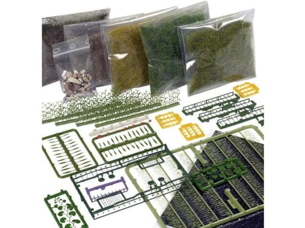 Busch 6043 Starter Set Underlay Construction , Forest , Meadow