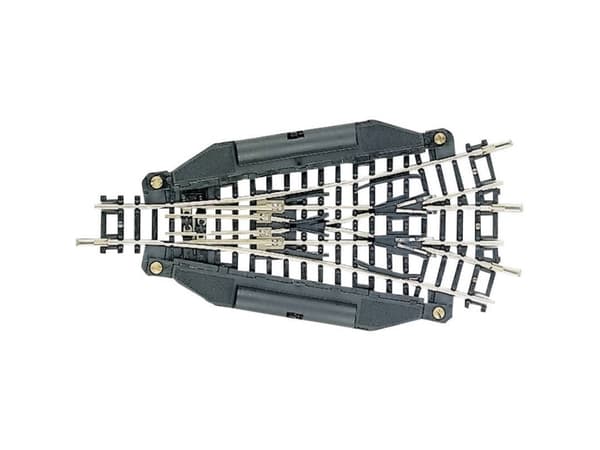 22247 N Fleischmann-skena (utan ballast) Trevägsspårväxlare, elektrisk 112,6 mm 15° 362,6 mm 1 st