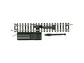 Miniatyrbilde 1 av 3: 22212 N Fleischmann skinne (uden ballast) Frakoblingsspor, elektromagnetisk 104.2 mm
