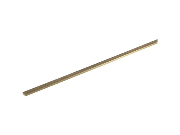 Messing Flat Profil (L x B x H) 500 x 15 x 4 mm 1 stk.