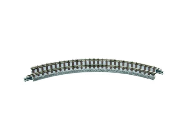 7297011 Z Rokuhan-spår (med ballast) Kurvat spår 45° 120 mm 4 st