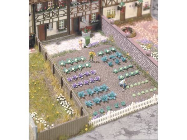 Busch 1213 H0 kål och sallad Färdig modell