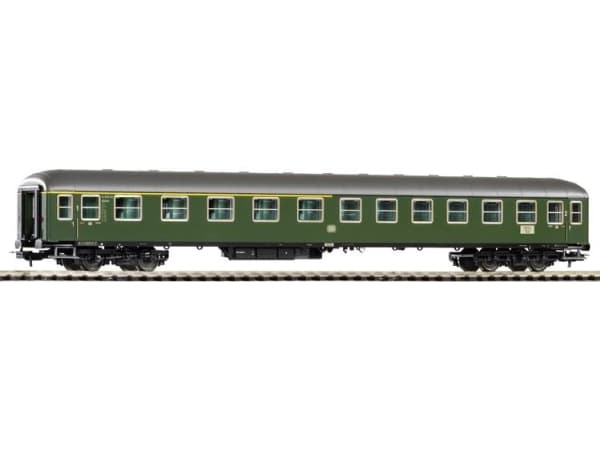 PIKO UIC-X Coach 1./2. Cl. ABm223 DB III Green, Modelljärnväg, HO (1:87), Alla, 14 År, Svart, Grön, Grå, Ej för barn under 36 månader