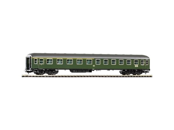 PIKO UIC-X Coach 1./2. Cl. ABm223 DB III Green, Modelljärnväg, HO (1:87), Alla, 14 År, Svart, Grön, Grå, Ej för barn under 36 månader