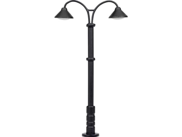 Viessmann Modelltechnik N Perronlygte dubbel Færdig model 6409 1 stk