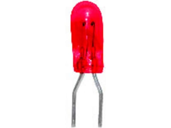 BELI-BECO 61008D Miniatyrlampa 22 V 0,53 W Bi-Pin 4 mm röd 1 st