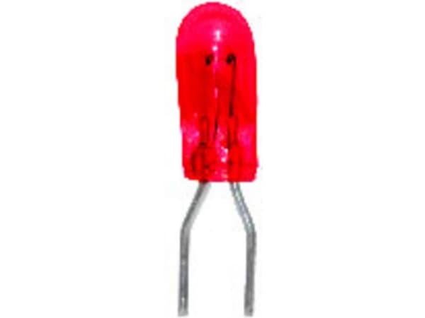 BELI-BECO 61008D Miniatyrlampa 22 V 0,53 W Bi-Pin 4 mm röd 1 st