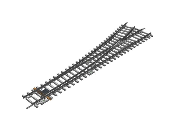 H0 Piko A-spor 55170 Spor, Venstre 239 mm 1 stk