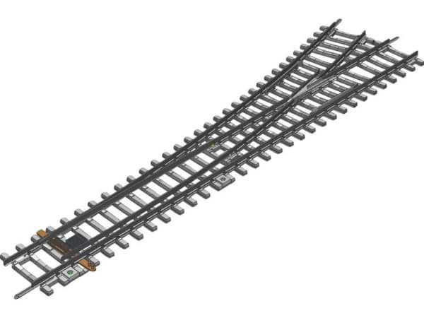 H0 Piko A-spor 55170 Spor, Venstre 239 mm 1 stk
