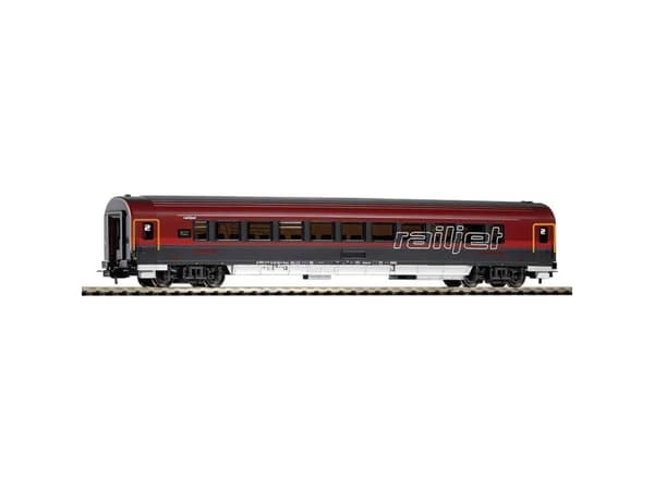 Persontog H0 Piko H0 57643 PIKO DC 1 stk Sort, Rød