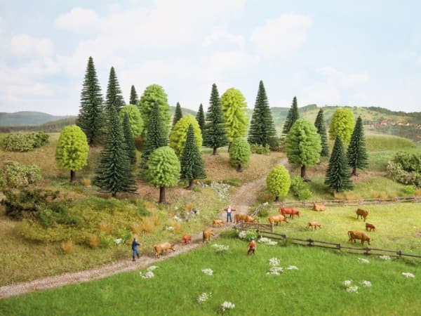 NOCH Mixed Forest, Brun, Grön