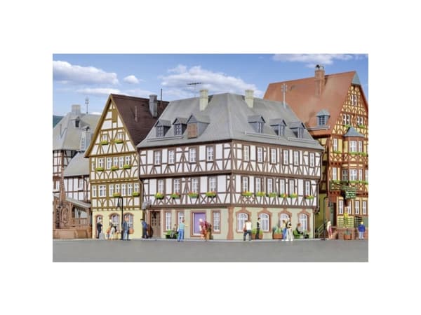 Fagværk-hjørnehus Miltenberg H0 Kibri 38904