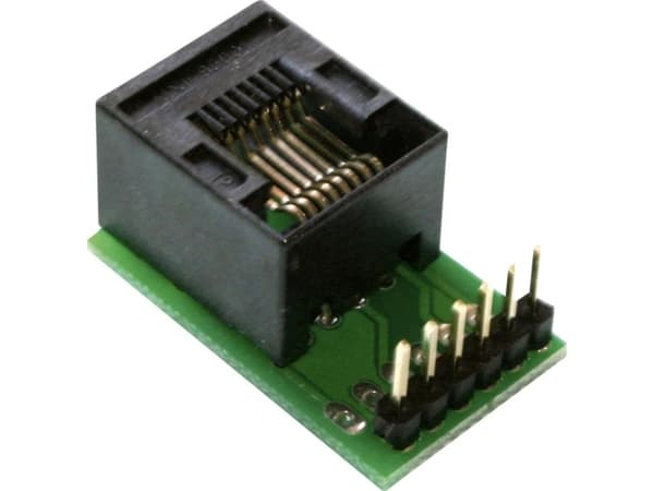 TAMS Elektronik S88-A-SL 44-09200-01-C Adapterstik S 88 6-polet Færdigkomponent