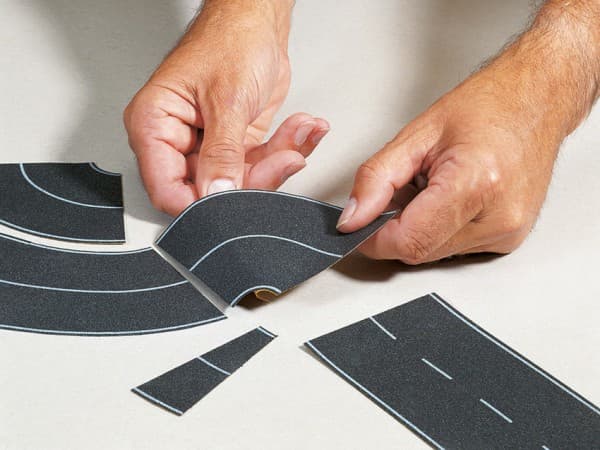 NOCH Federal Road Curve, N (1:160), Grå Grå