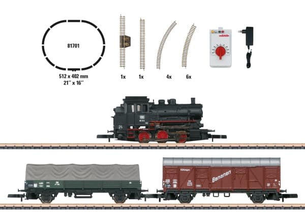 Märklin 81701, Jernbane- og togmodell, Z (1:220), Gutt/Jente, 15 år, Flerfarget, Model railway/train