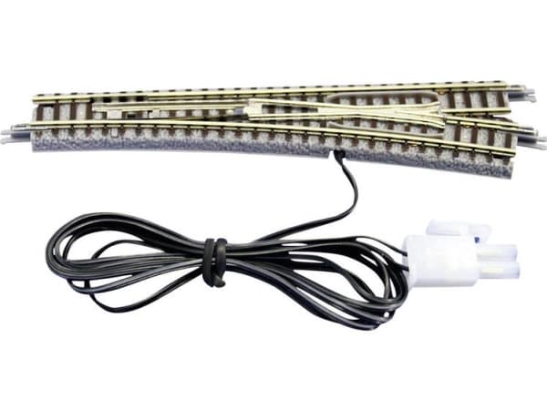7297039 Z Rokuhan spor (med ballast) Spor, elektrisk, Venstre 110 mm 13 ° 490 mm 1 Set