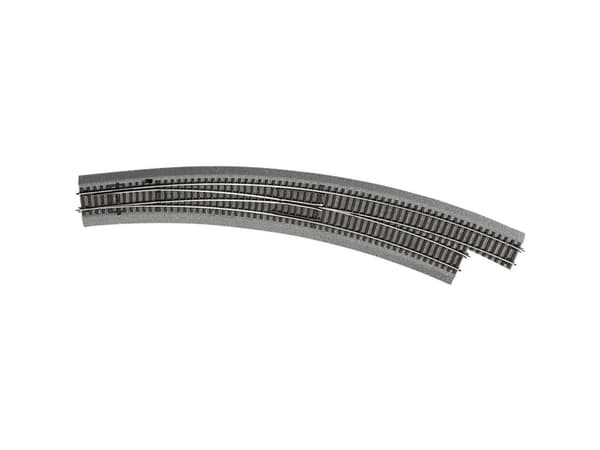 H0 RocoLine (med ballast) 42569 Kurvesporskifte, Højre 1 stk