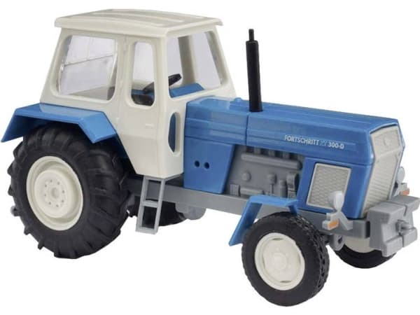Busch 42842 H0 Landbrug model Fortschritt ZT300-D, blå