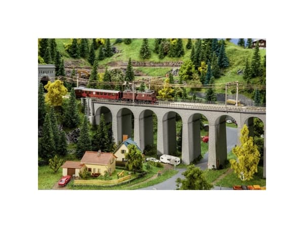 Faller 222599 N Stenbro 2-sporet (L x B x H) 386 x 85 x 136 mm