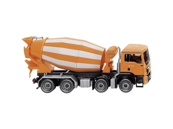 Wiking 068148 H0 Byggekøretøj model MAN Fikblander Liebherr TGS Euro 6
