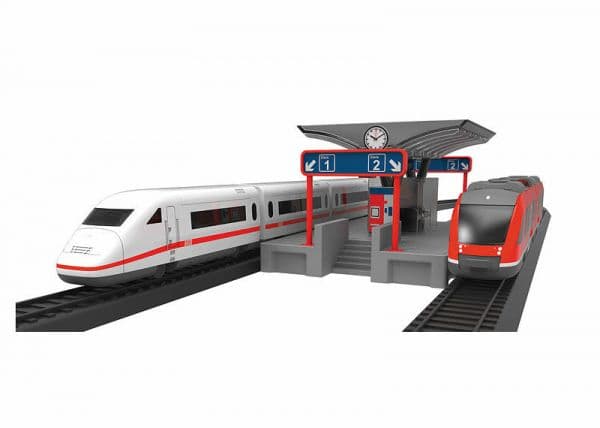 Märklin Station Platform with Light, Jernbanemodell, HO (1:87), Gutt/Jente, Plast, 15 år, Flerfarget