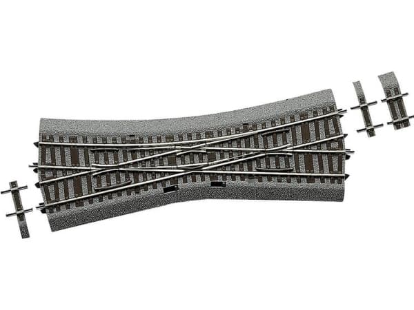 H0 RocoLine (med ballast) 42546 Krydsningssporskifte, nemt 230 mm 1 stk