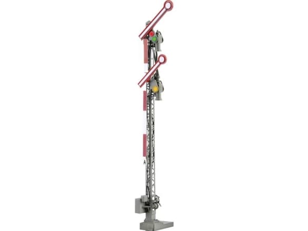 Viessmann 4701 H0 Formad signal Tvåögd, kopplad Huvudsignal Färdig modell