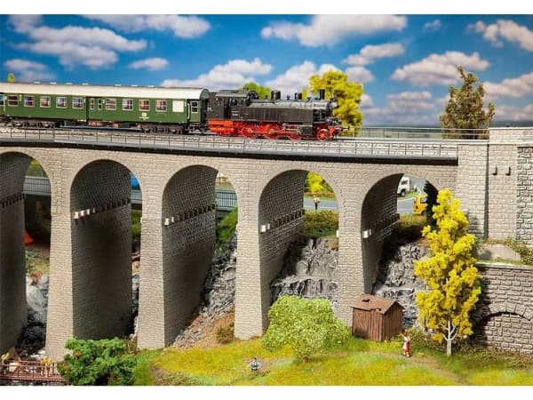 Faller 120465 H0 Viadukt-sæt (L x B x H) 473 x 169 x 262 mm Harmaa