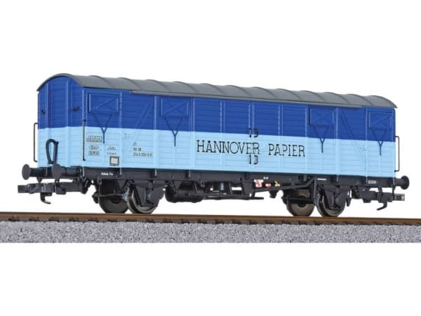 Dækket godsvogn H0 Liliput L231132 DC 1 stk