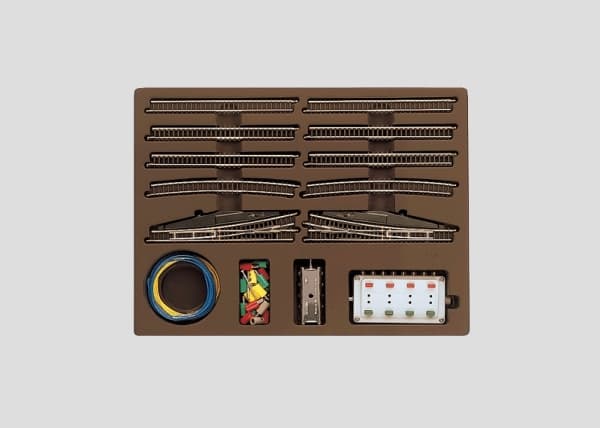 Märklin 8191, Modelljärnväg, Z (1:220), Pojke/flicka, 17 styck, 15 År, Brun