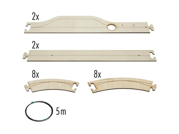 Faller 162100 Laser-Street Car System N Road Elements