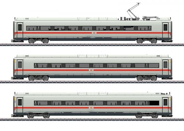 Märklin Add-On Car Set for the ICE 4, HO (1:87), 15 år, Grå