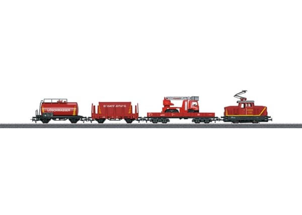 Märklin 29722, Junamalli, HO (1:87), Poika/tyttö, Metalli, 6 vuosi/vuosia, Musta, Punainen, Hopea