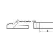 TOOLCRAFT Stål C45K Næsekile (Ø x L) 10 mm x 90 mm 10 stk
