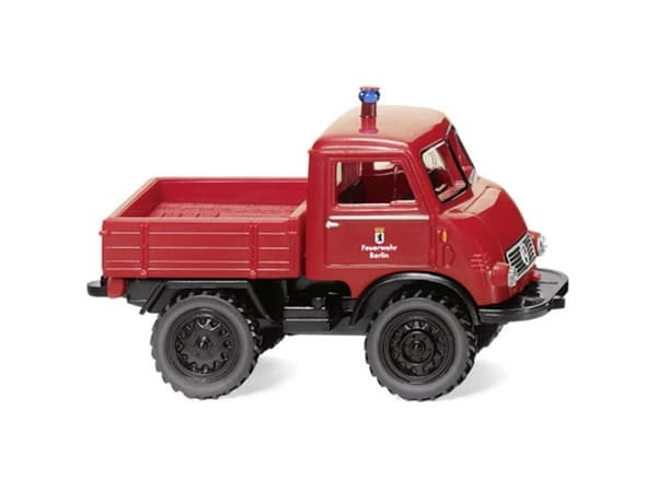 Hälytysajoneuvo malli H0 Wiking 036804 Unimog Unimog