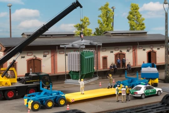 Auhagen 41654, HO (1:87), Vihreä, Harmaa