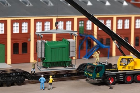 Auhagen 41654, HO (1:87), Vihreä, Harmaa